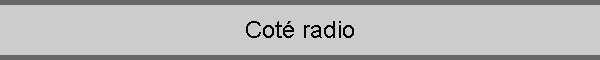 Cot radio